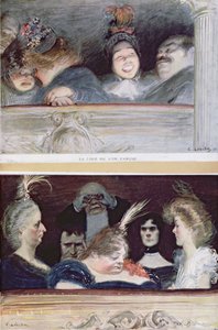 Merriment und Boredom, 1898 - Charles Leandre